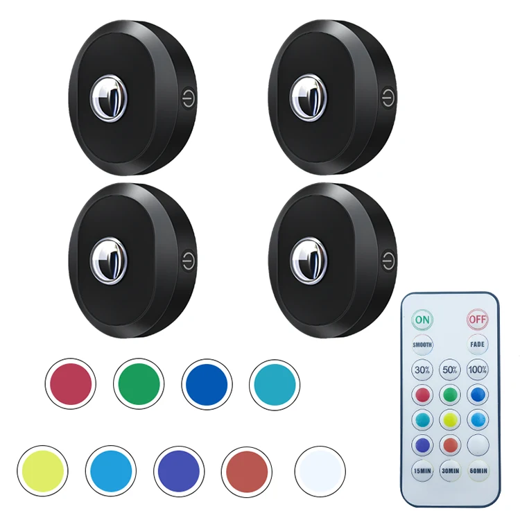 Kabinet işıqları altında RGB rəng dəyişdirən LED